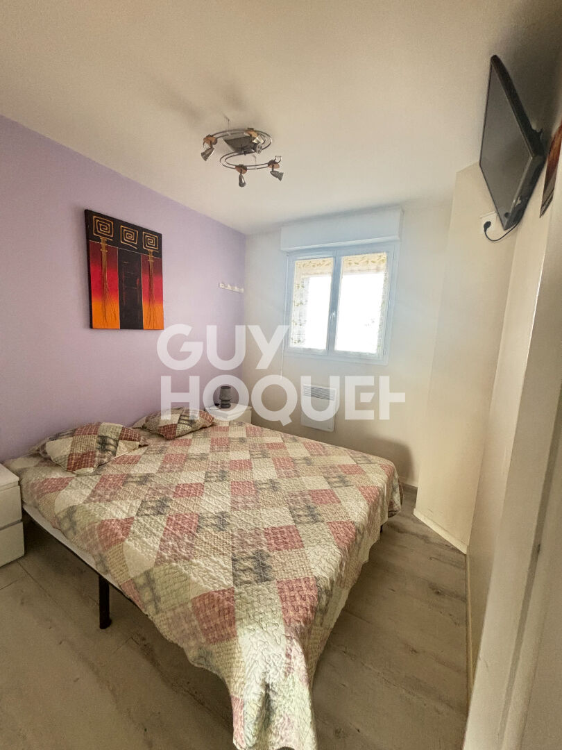 Bel appartement T2 à Mimizan-plage avec vue océan.