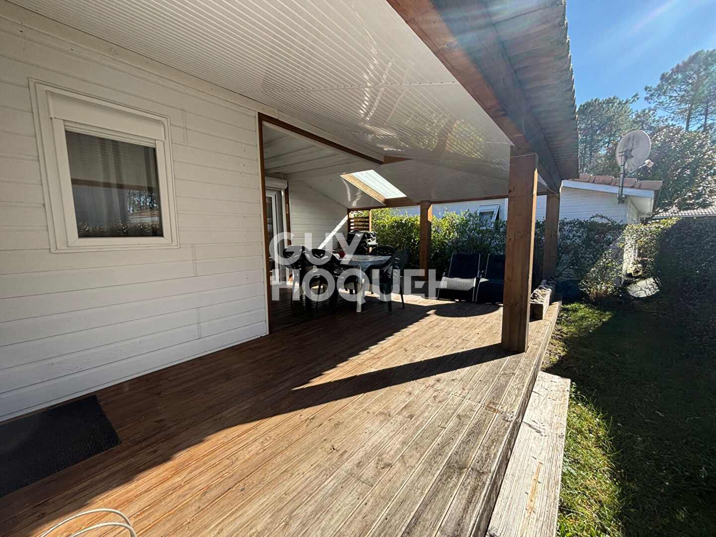Chalet 6 personnes proche océan avec accès parc-aquatique