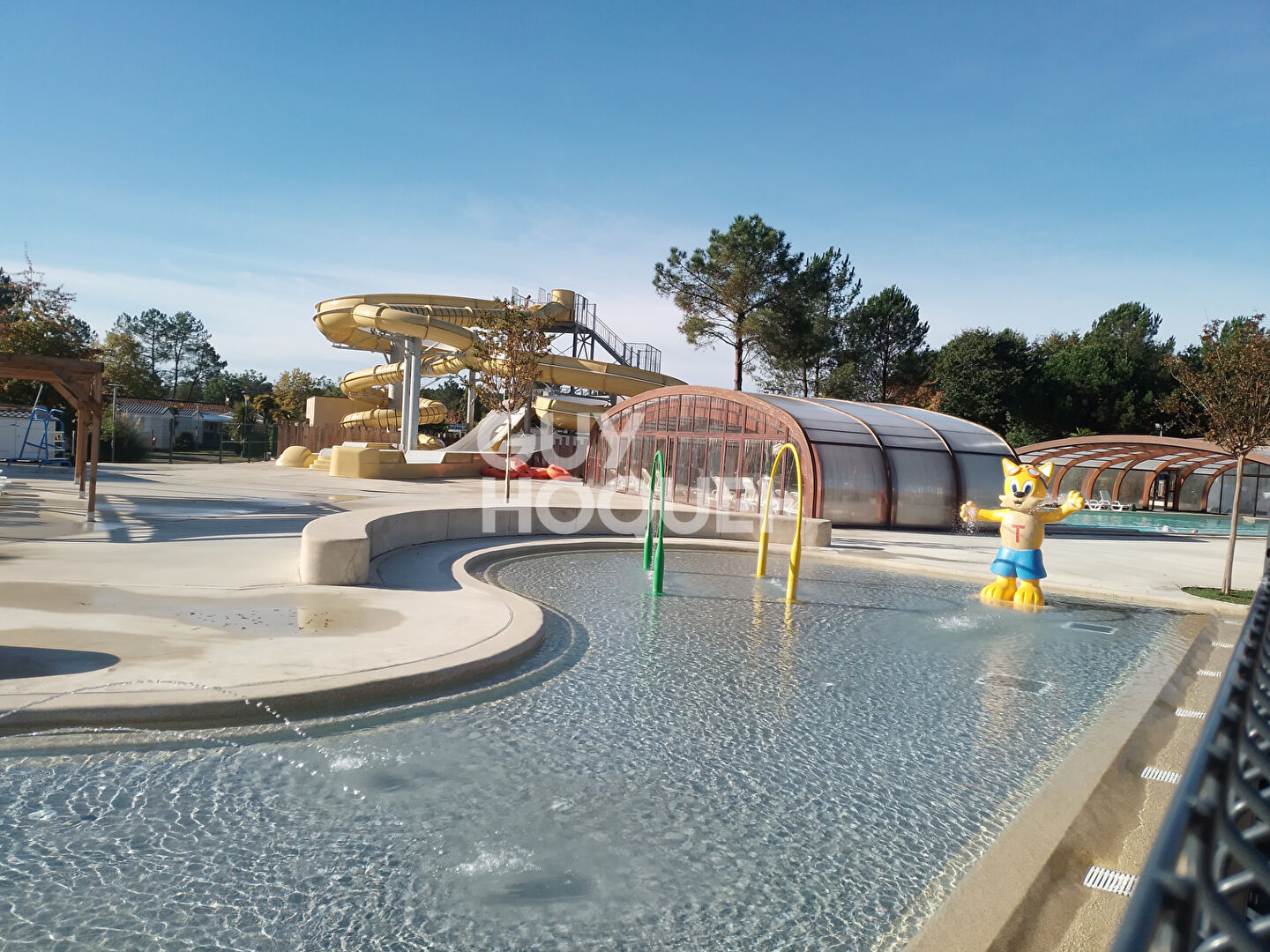 Chalet 6 personnes proche océan avec accès parc-aquatique