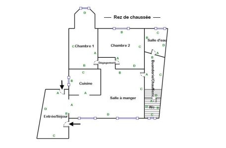 Pavillon Plain pied - 2 chambres - 89 m²