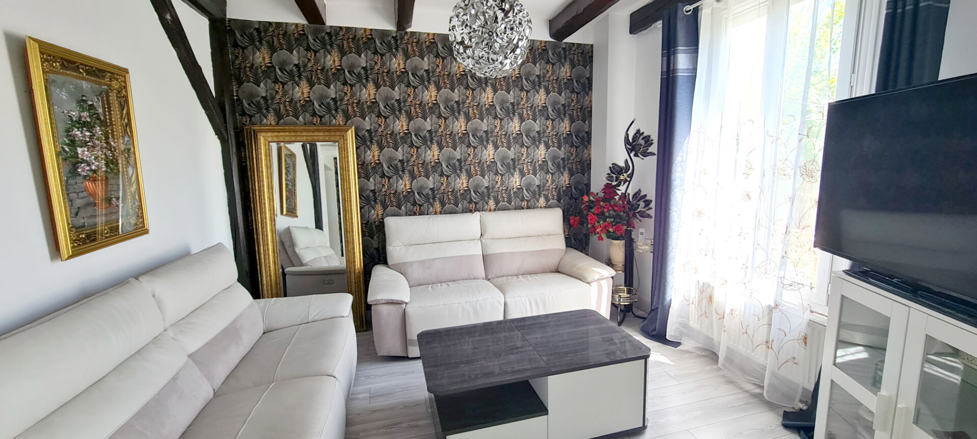 Maison 3 chambres- sous sol total