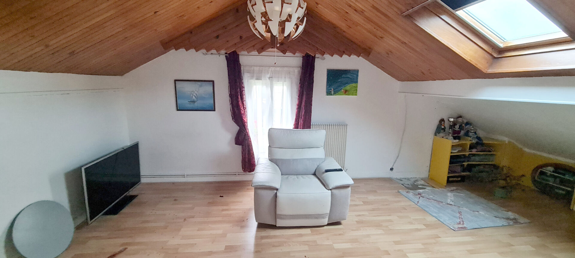 Maison 3 chambres- sous sol total