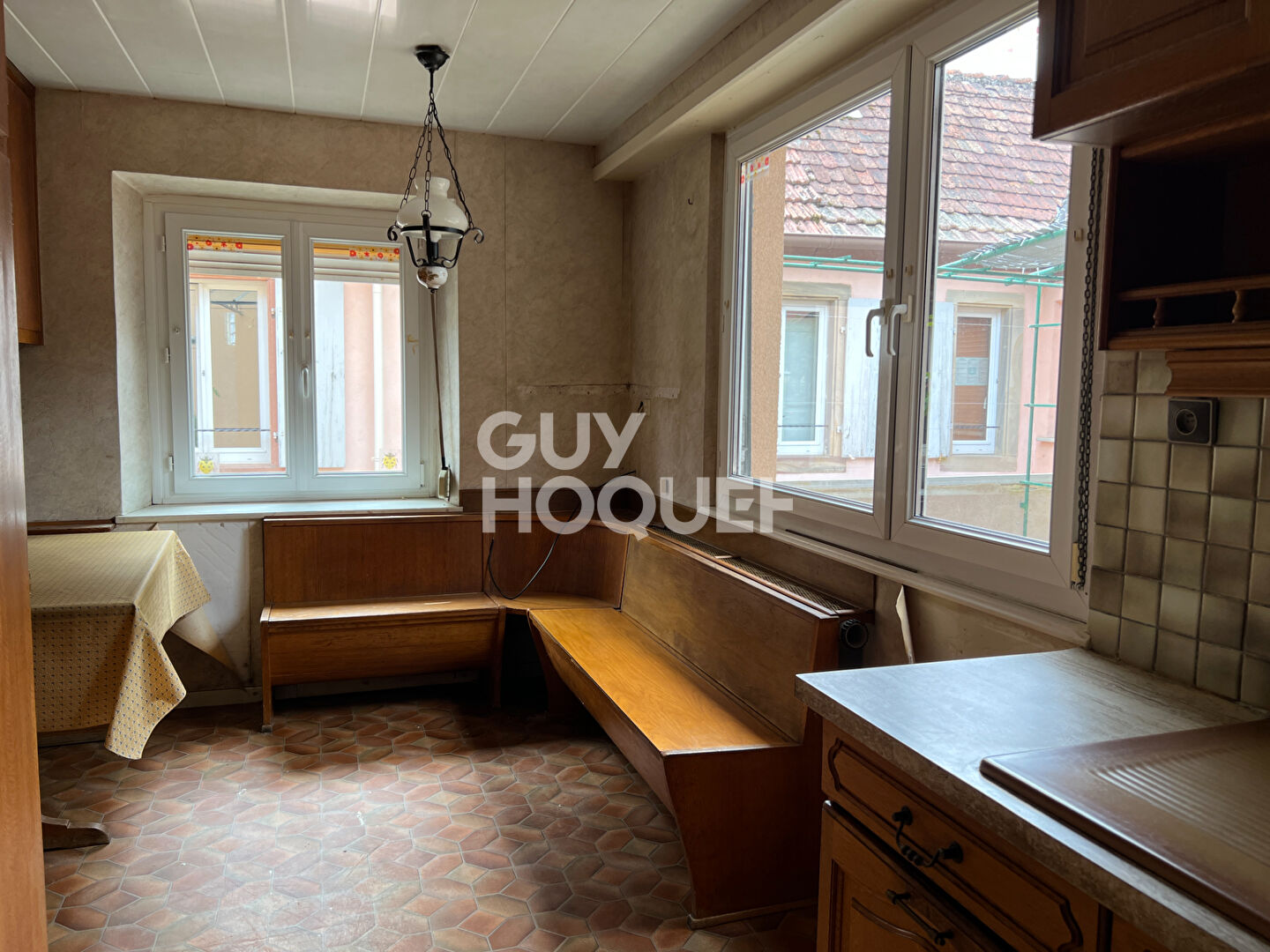 Maison  5 pces + app. 3 pcs + app 2 pces