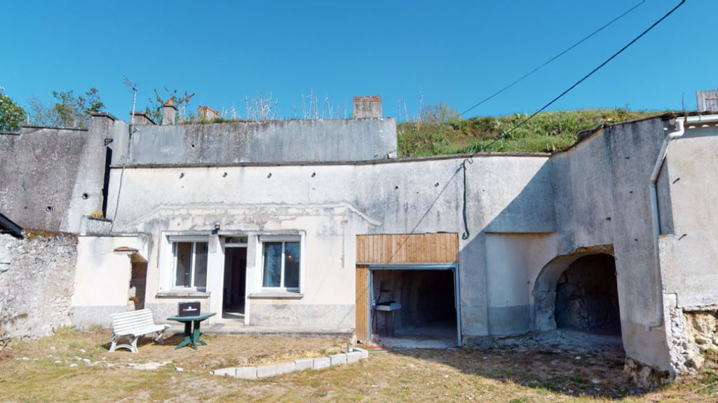 Troglodyte vue vallée de la Loire