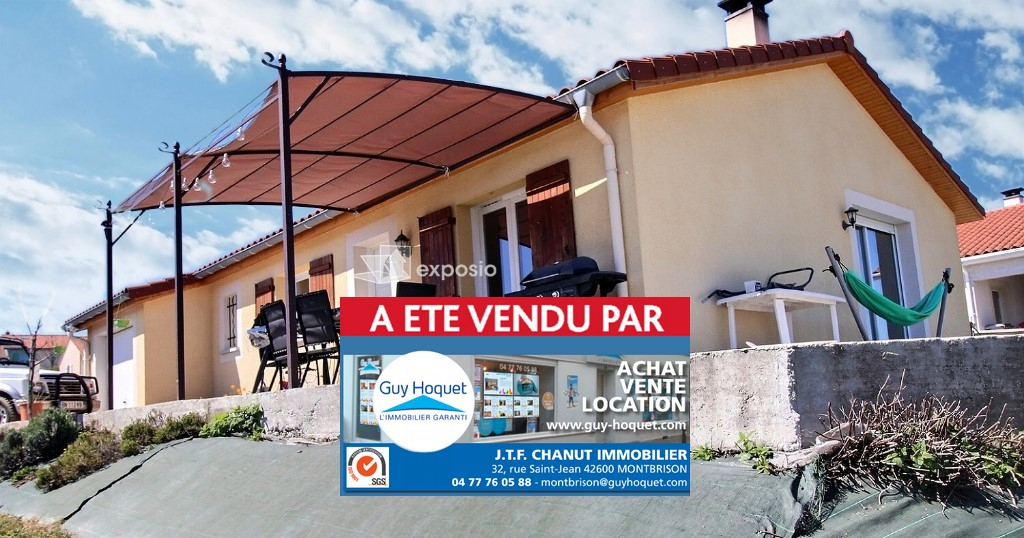 Maison 5 pièces 90m² Nord de Montbrison