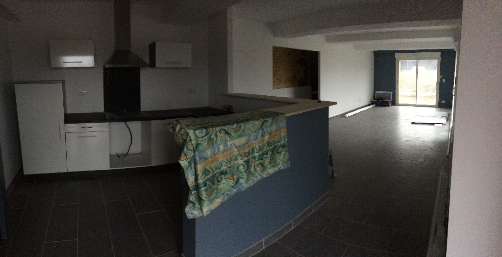 Maison de plain-pied, 3 chambres, excellent état