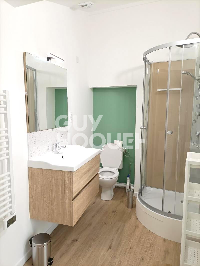 Appartement T2 meublé, rénové, en centre ville.