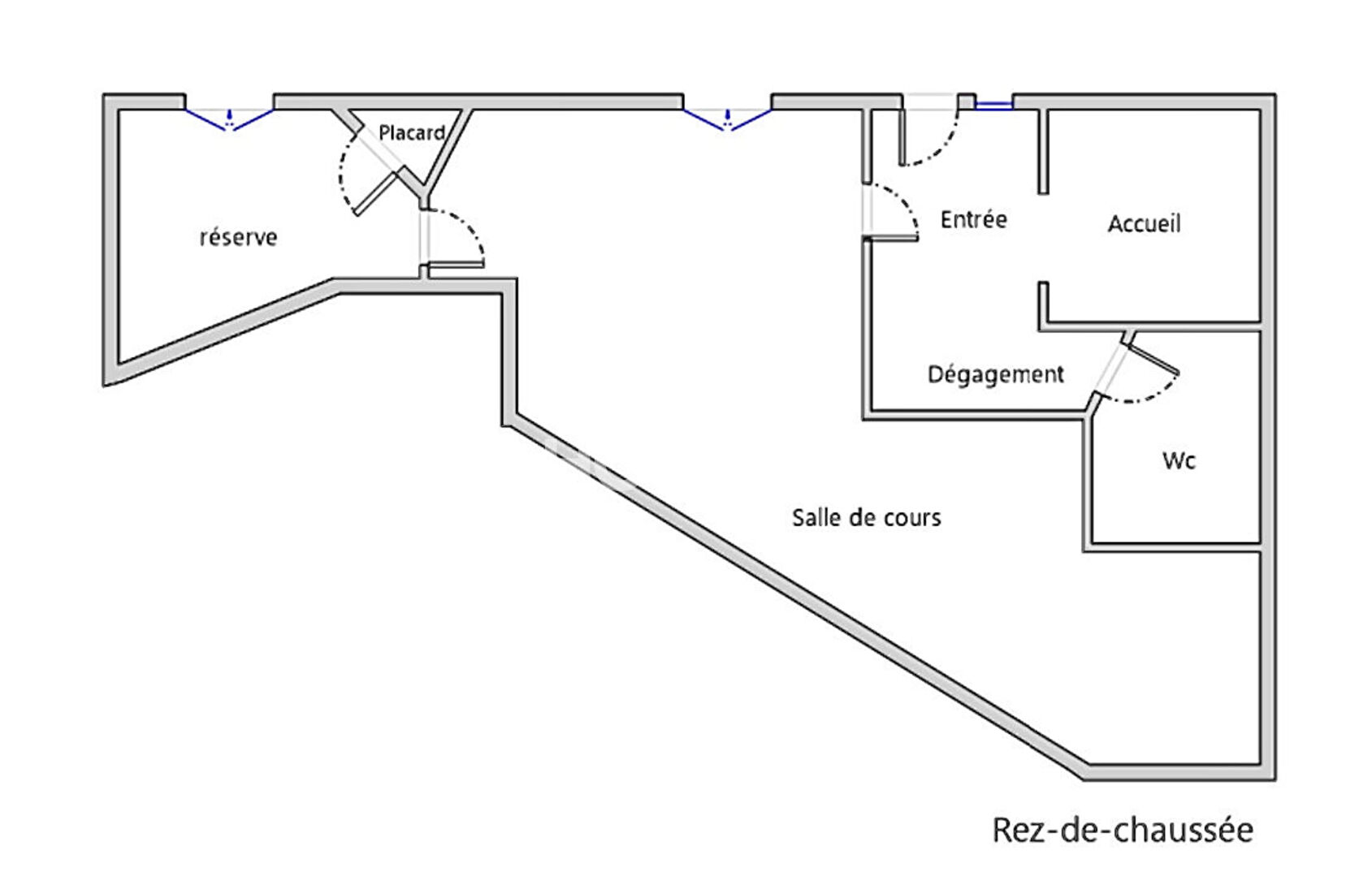 Local commercial de 53 m2 situé au centre ville d'Aire sur l'Adour