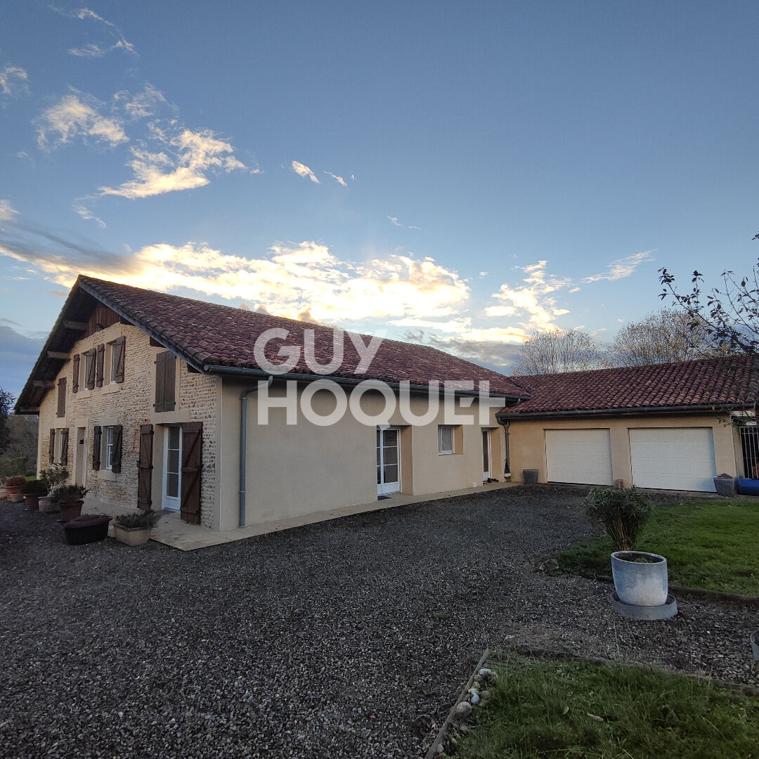 Maison de maître de 232 m2, 5chambres sur 2 hectares