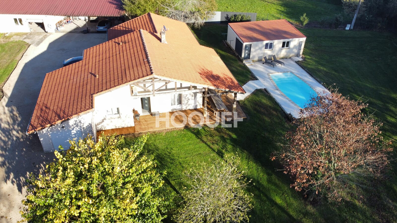 Maison familiale de plain-pied avec piscine ? Gabarret (40310)