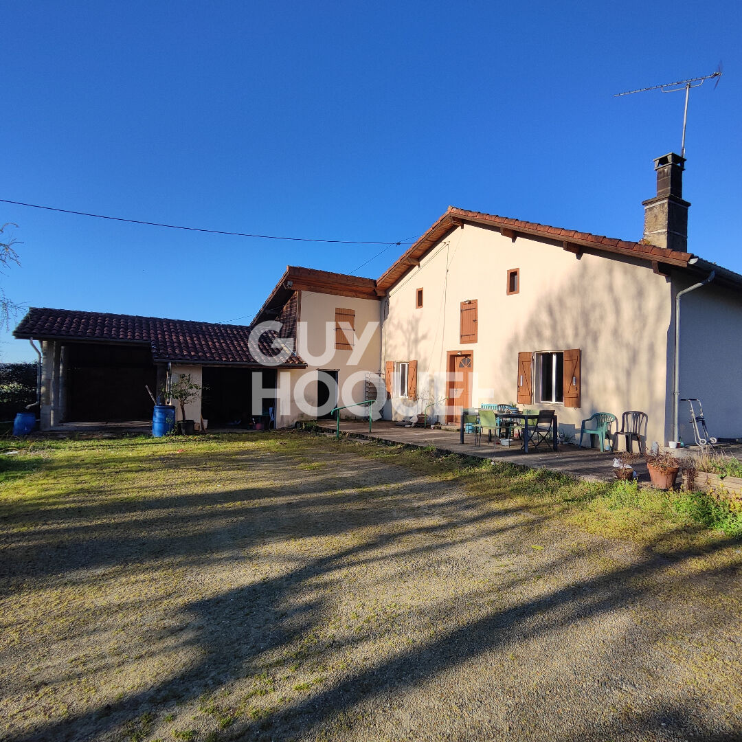 Maison à la campagne  2 chambres et bureau de 91 m2