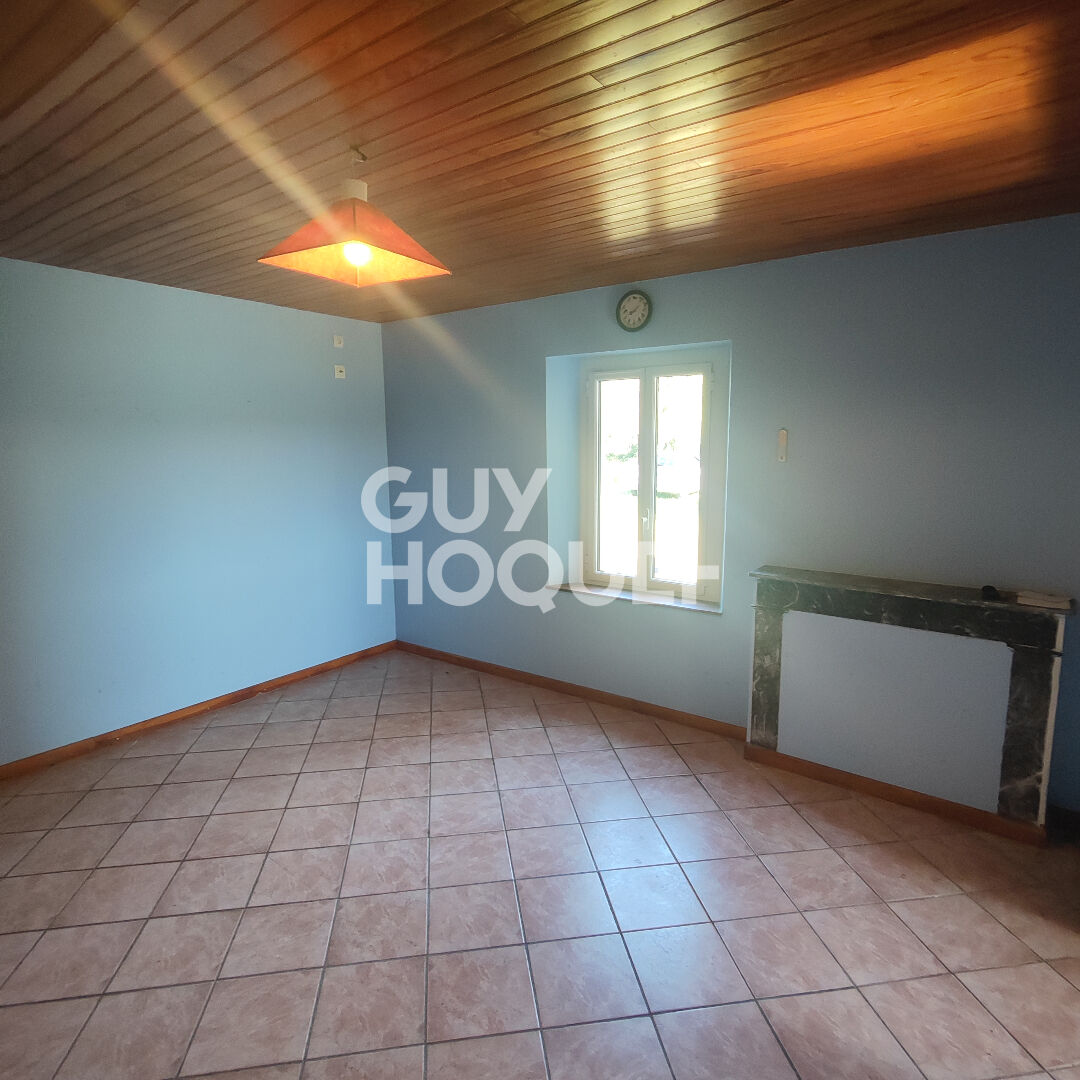 Maison à la campagne  2 chambres et bureau de 91 m2