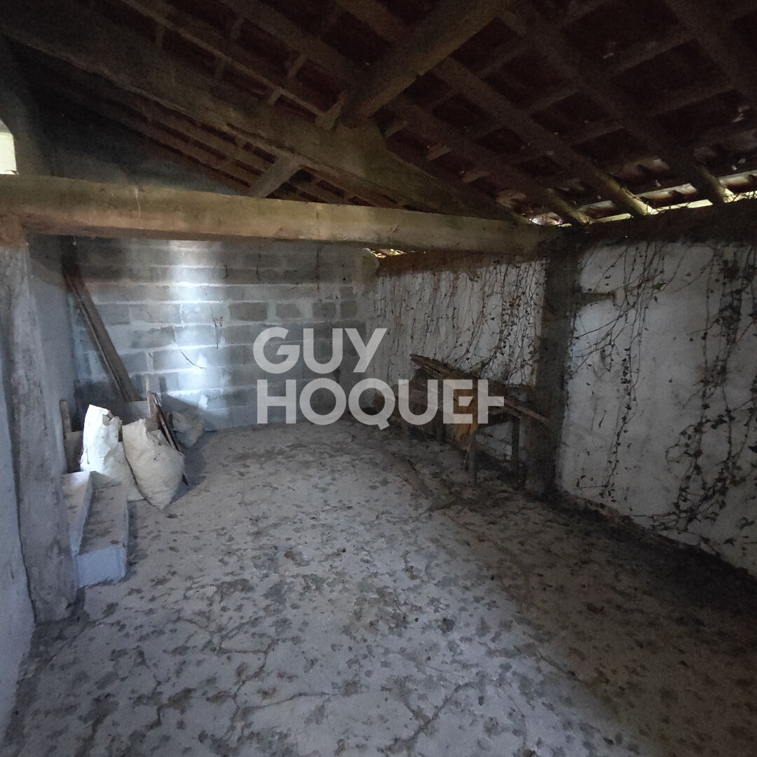 Corps de ferme à renover avec étables 