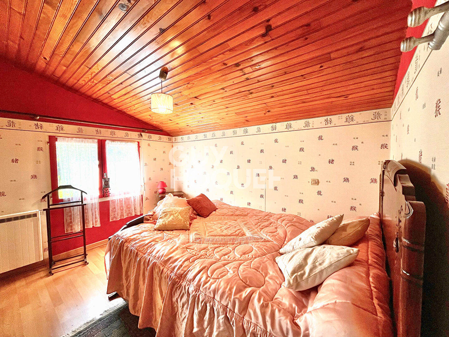 Maison de plain-pied de 115 m2, 4 chambres, un garage