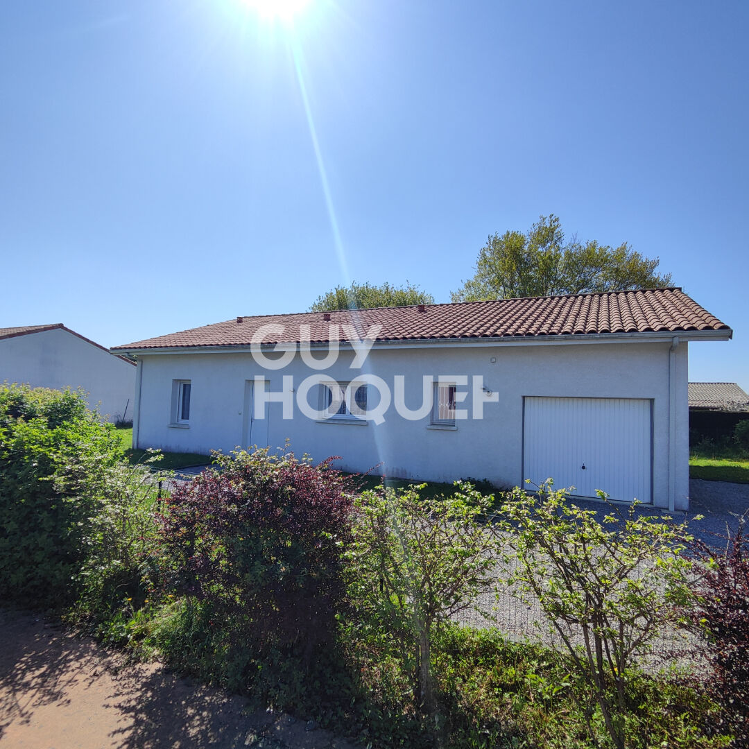 Maison contemporraine de 107m², 3 chambres et garage