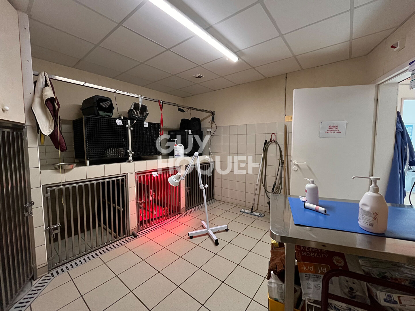 Local commercial de 288 m², hangar et parking