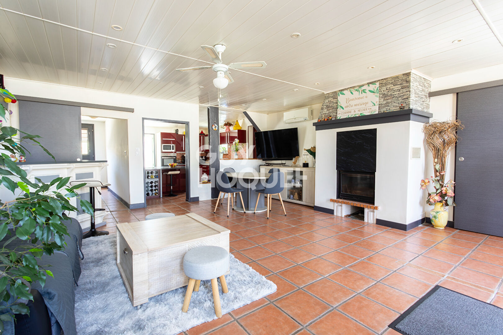 Authenticité et beaux volumes : 150 m² de charme et fort potentiel