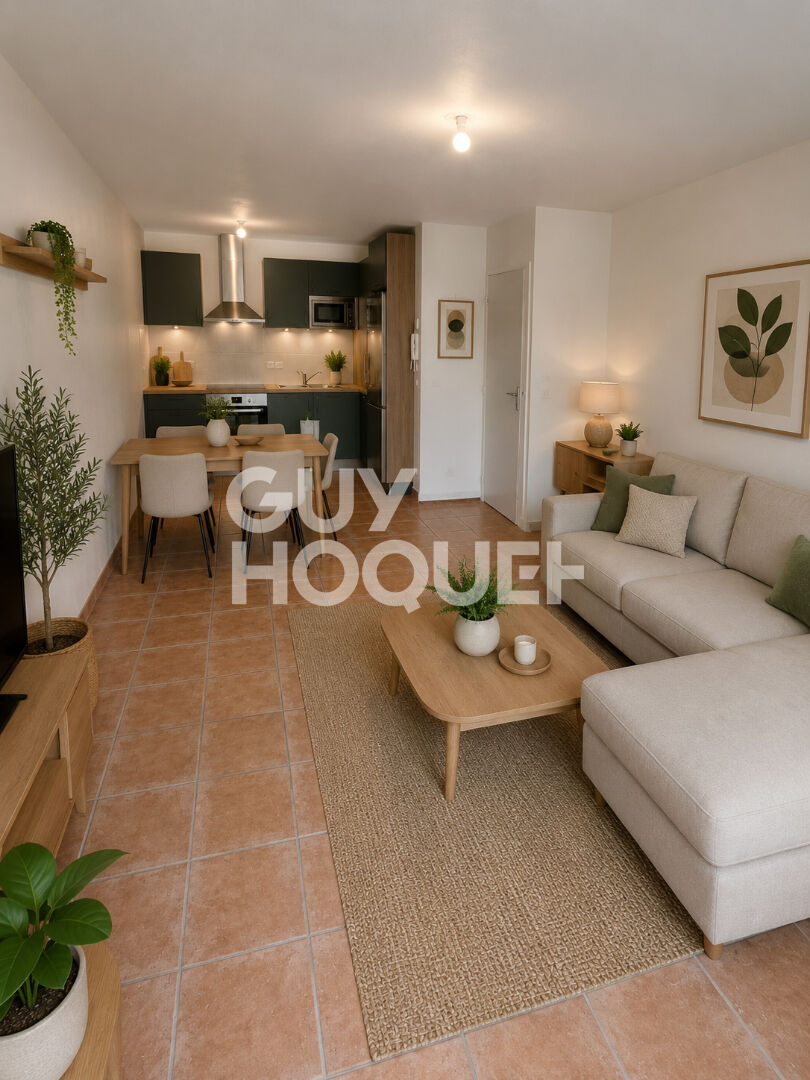 Appartement 2 chambres, balcon de 56 m2