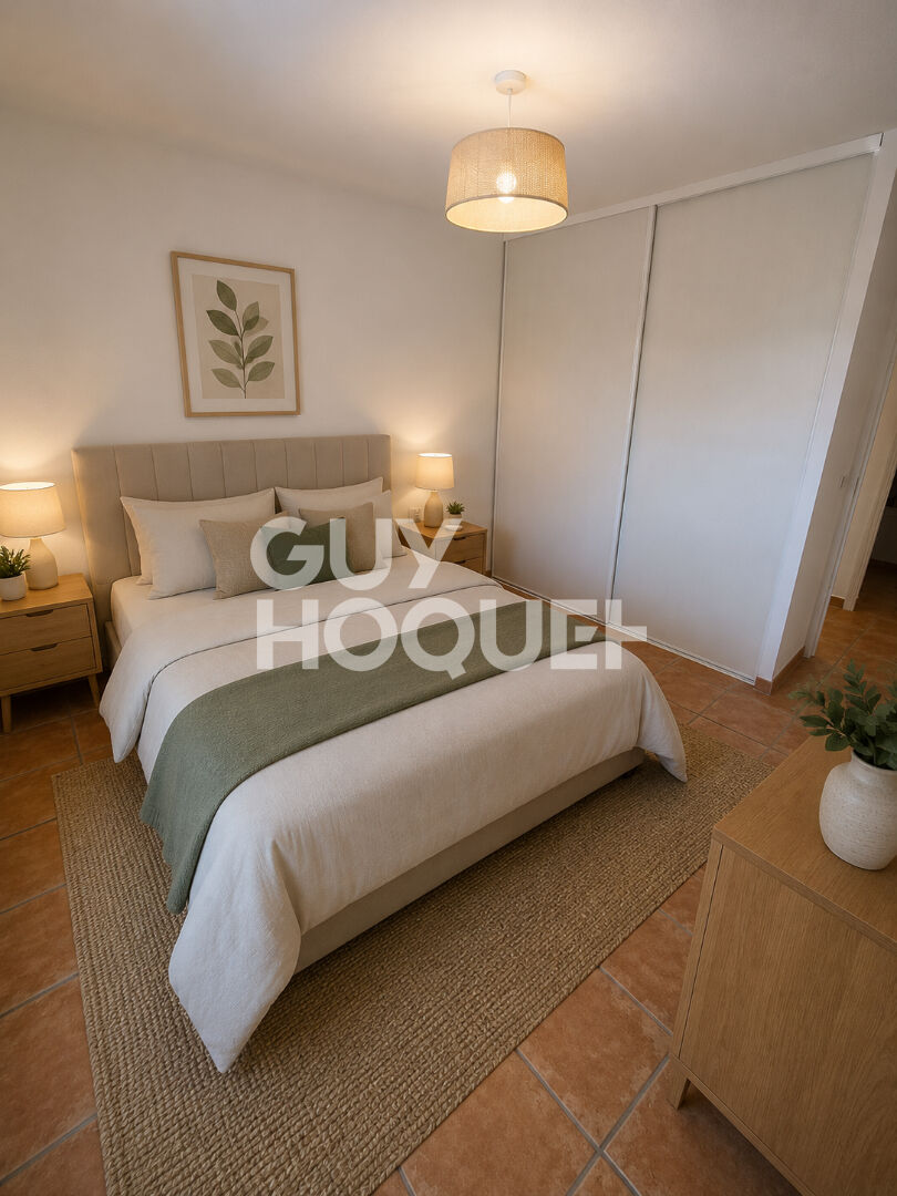 Appartement 2 chambres, balcon de 56 m2