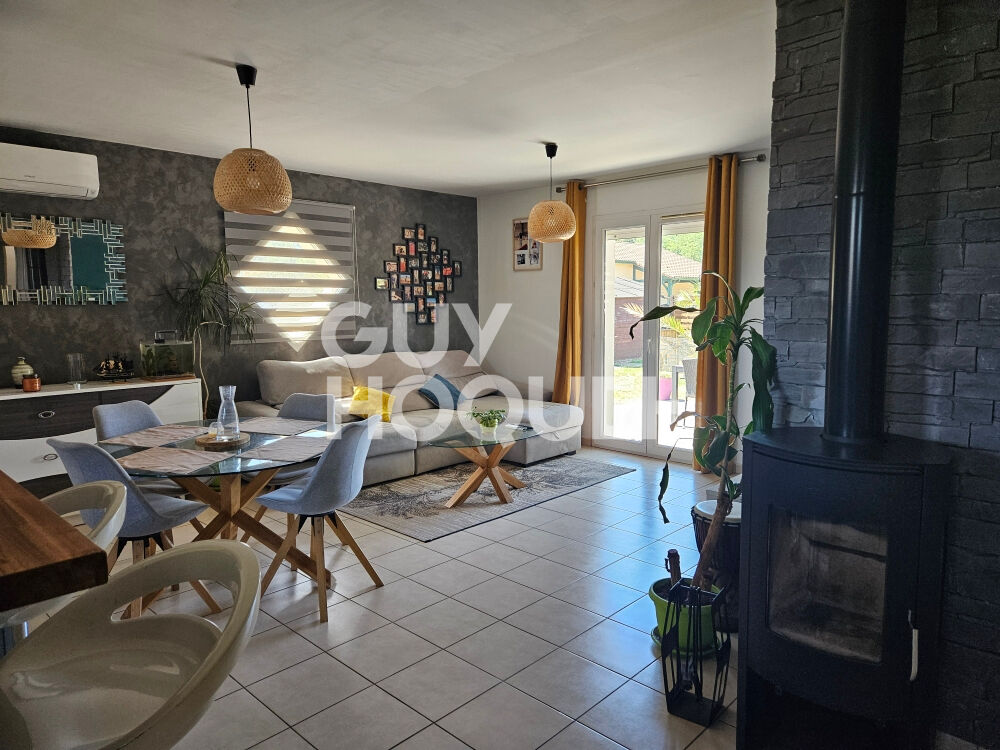 Jolie maison contemporaine de plain-pied avec piscine - Saint-Martin-d'Oney