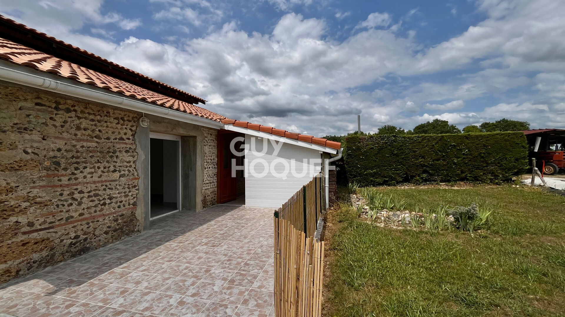 Appartement en rez-de-chaussée, une chambre, un jardin
