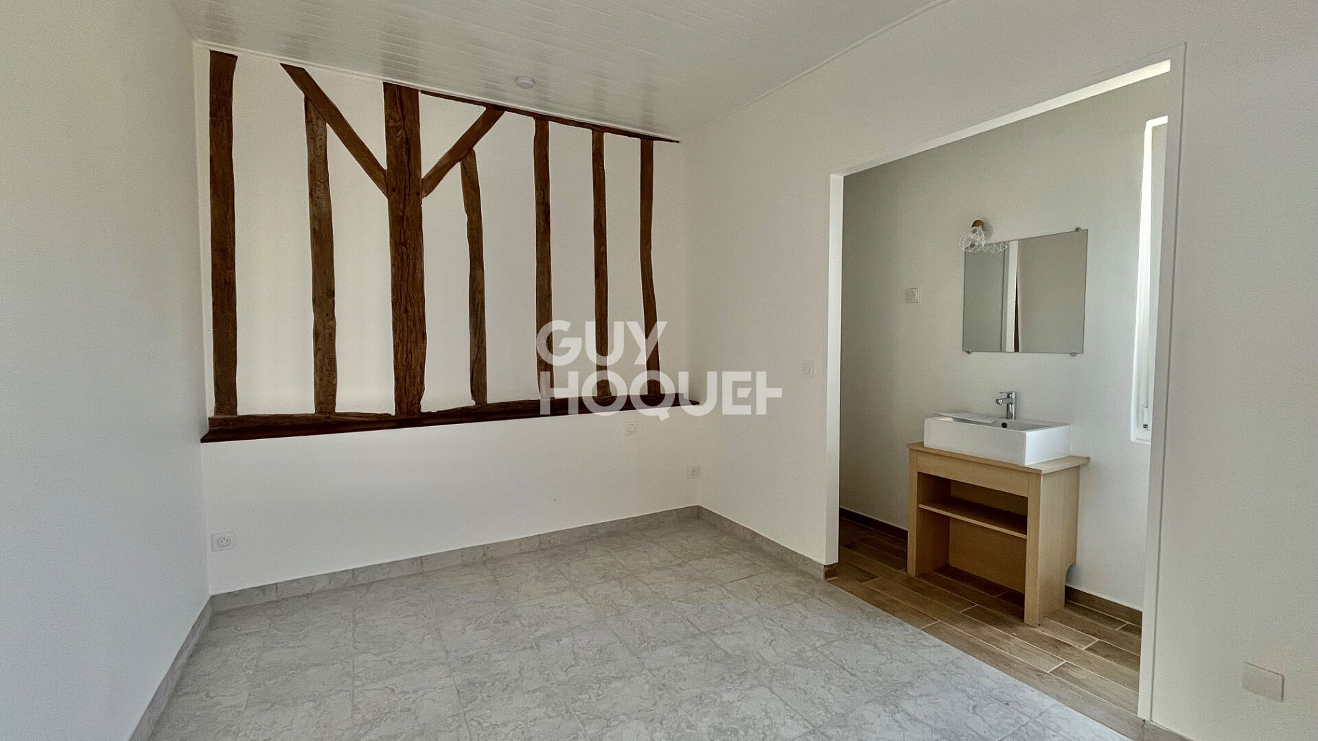 Appartement en rez-de-chaussée, une chambre, un jardin