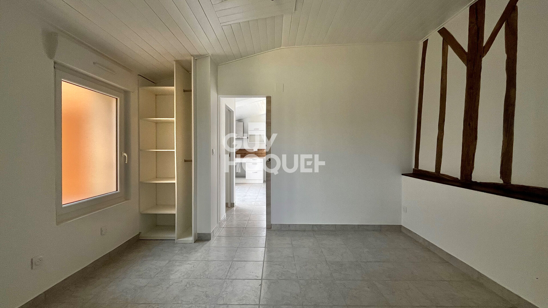 Appartement en rez-de-chaussée, une chambre, un jardin