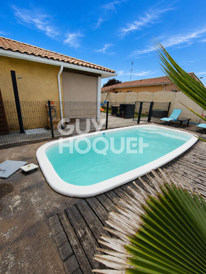 Maison de 115 m2, 4 chambres, piscine