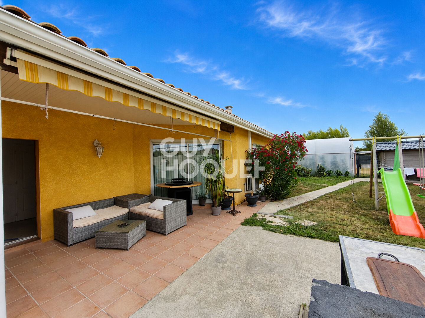 Maison de 115 m2, 4 chambres, piscine