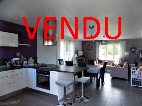 Maison  T4 neuve de plain pied avec garage