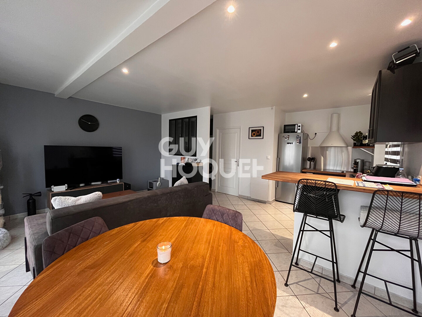 Appartement  2 pièces de 53m² avec terrasse de 9m²