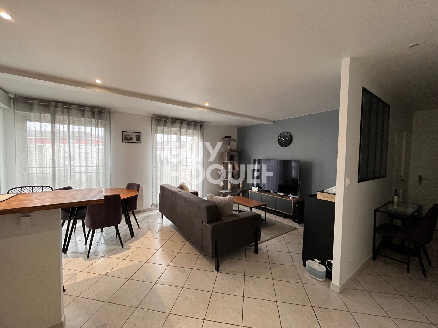 Appartement  2 pièces de 53m² avec terrasse de 9m²