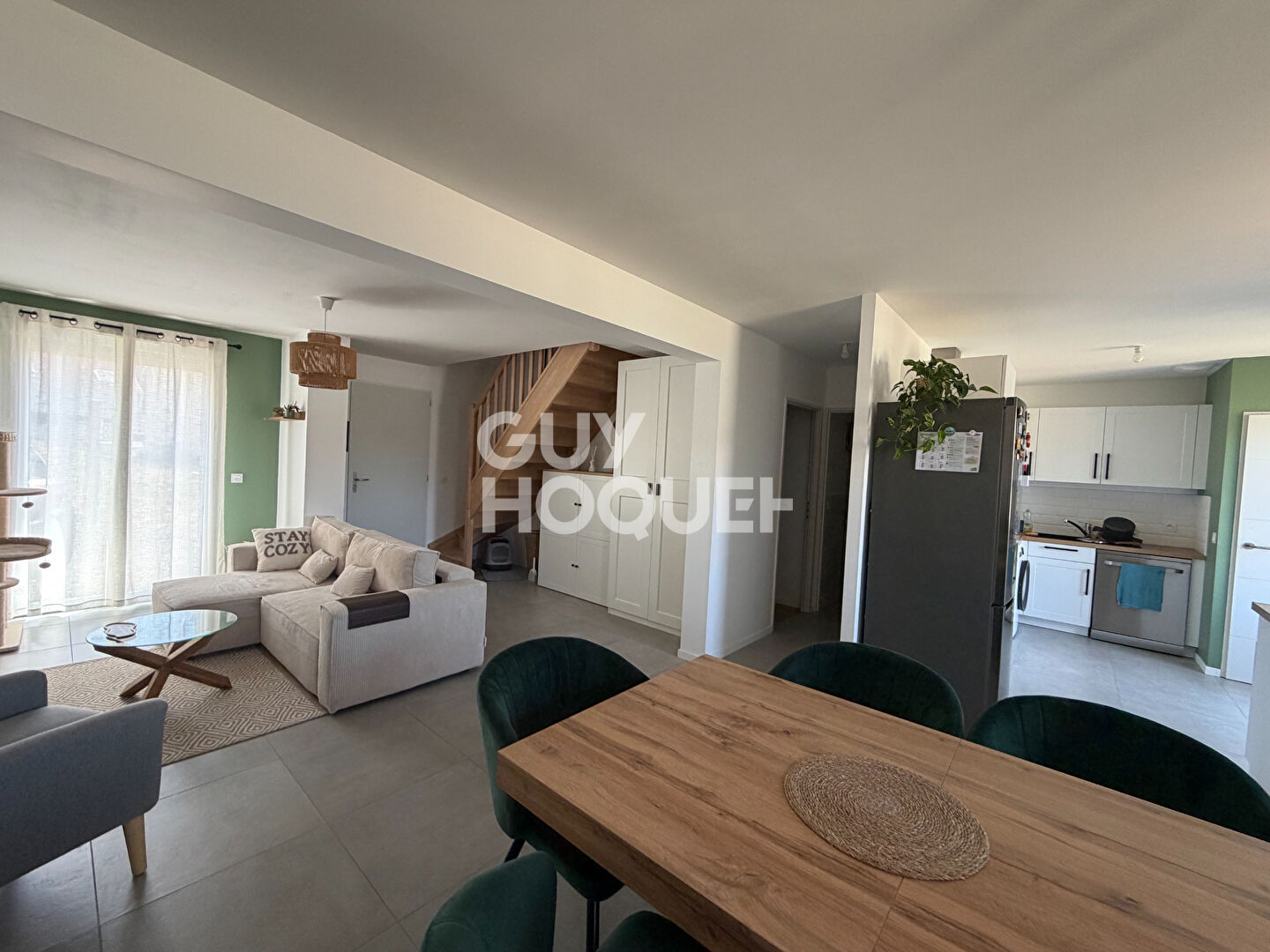 Maison trois chambres sur un terrain de 400 m²