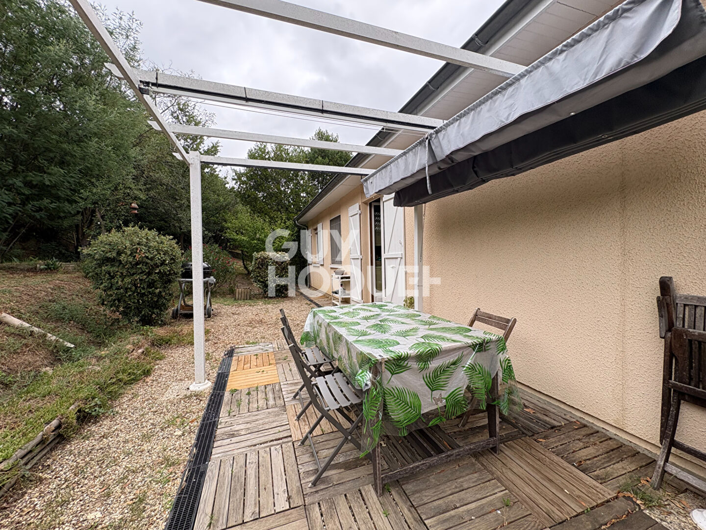 GIVORS MONTROND : Maison individuelle T4 - sous sol de 100m² - vue dégagée - plus de 1 500 m² de terrain