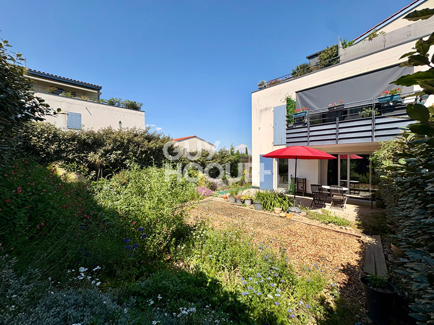 Appartement T3 en rez-de-jardin avec garage - Résidence Domaine du Vieux Moulin