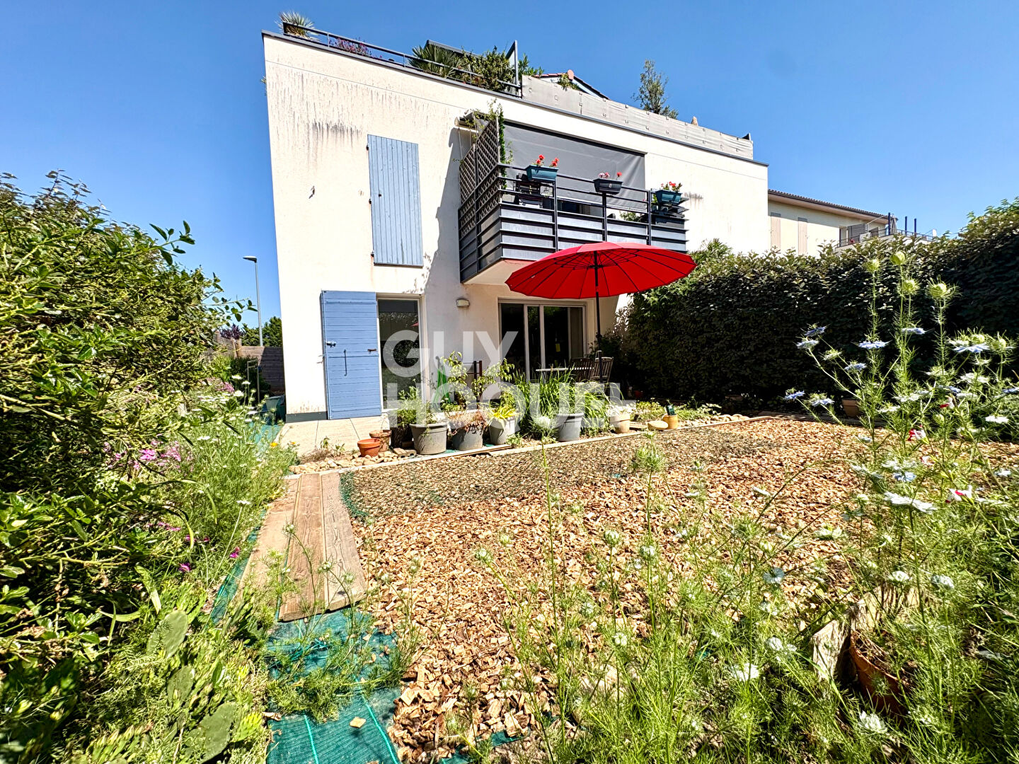 Appartement T3 en rez-de-jardin avec garage - Résidence Domaine du Vieux Moulin
