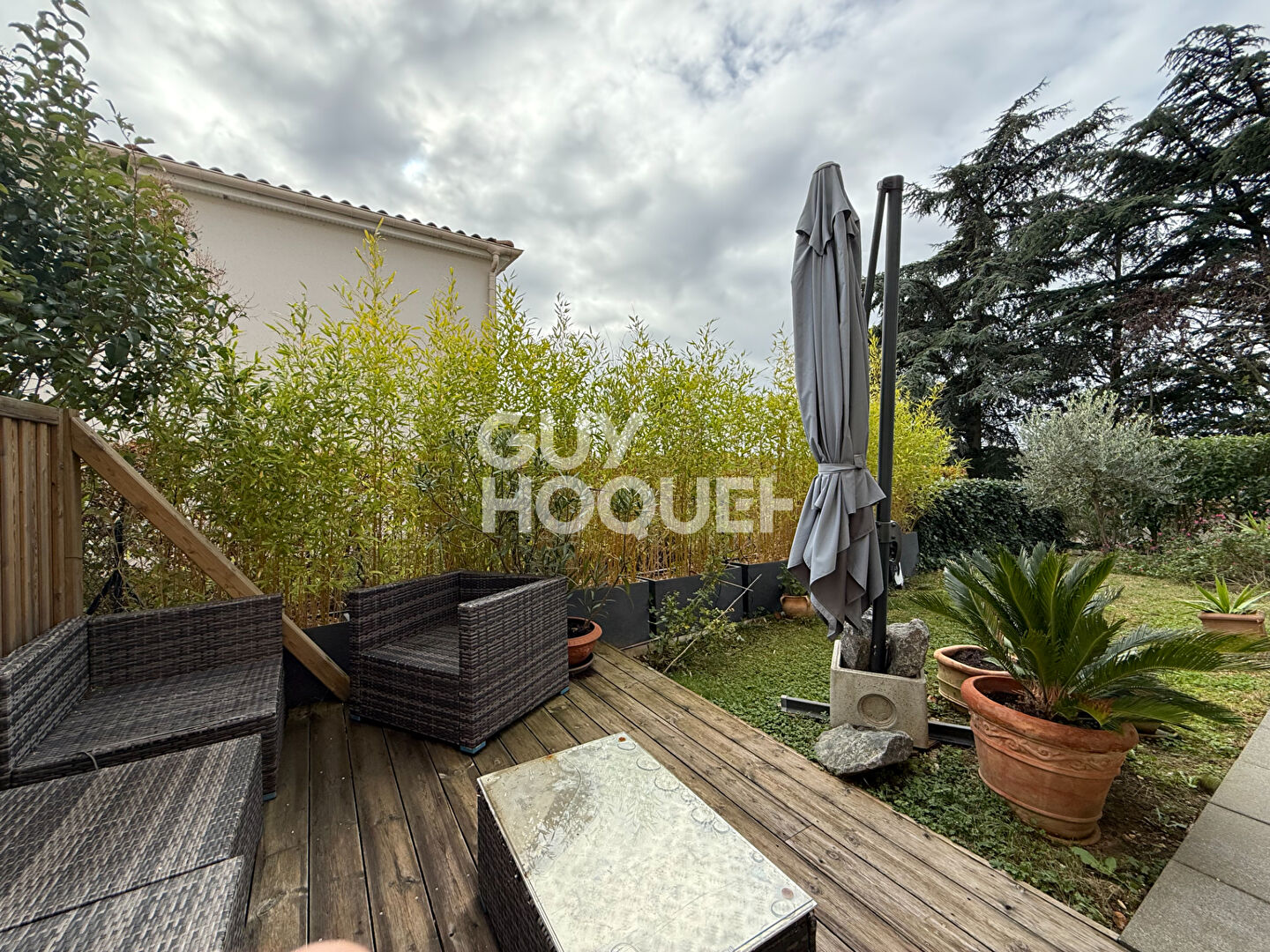 Rare Vourles centre Appartement  rez-de-jardin 4 pièces 93.14 m2