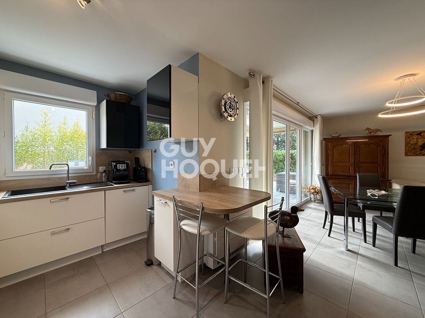 Rare Vourles centre Appartement  rez-de-jardin 4 pièces 93.14 m2