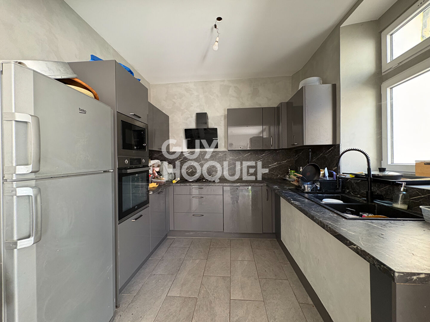 Maison 135m² habitable - garage - jardin - travaux à prévoir