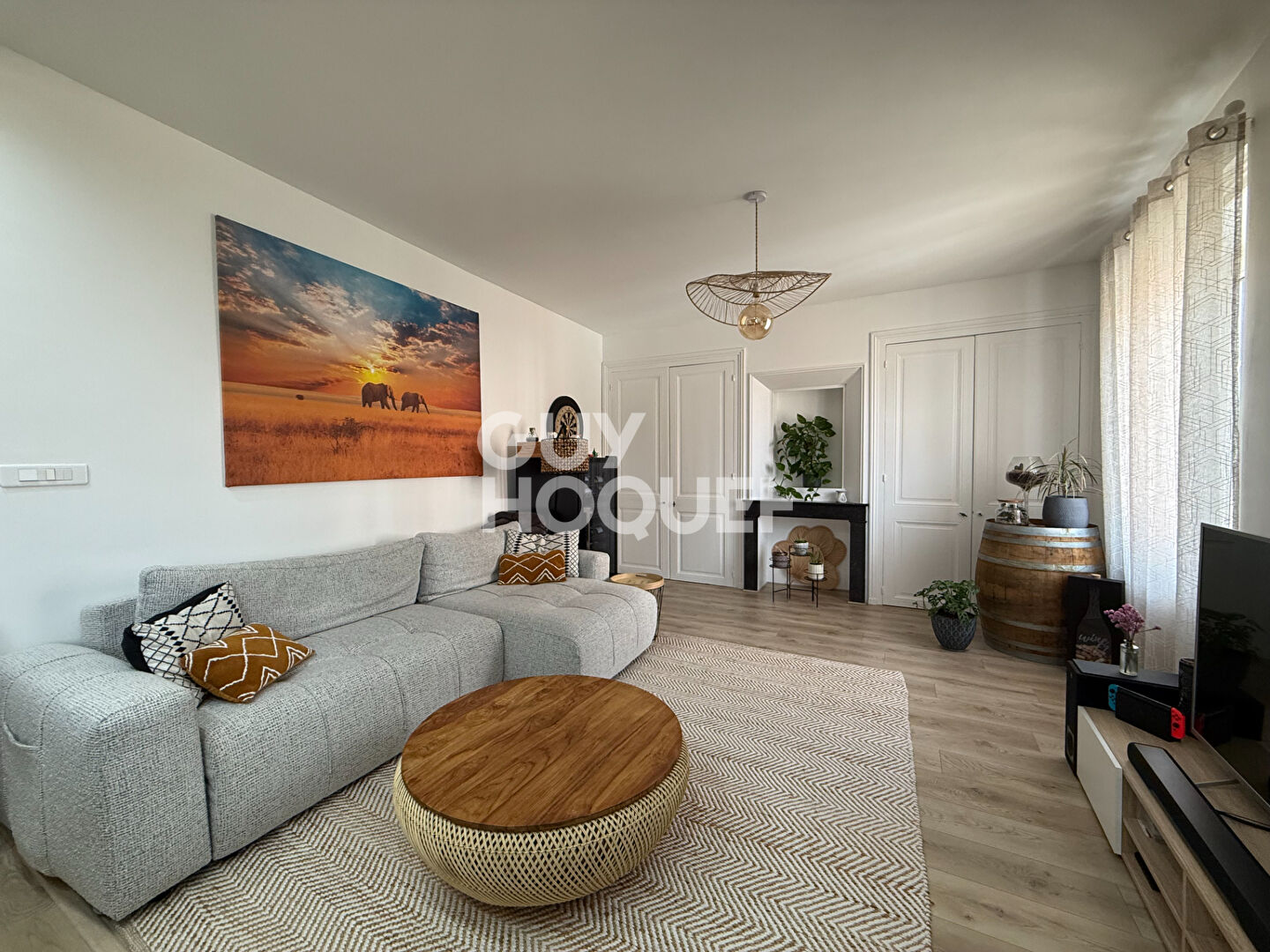 Appartement T2 Bis au centre  d'Echalas de 73.27 m2