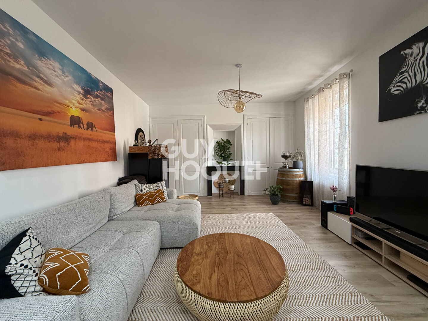 Appartement T2 Bis au centre  d'Echalas de 73.27 m2