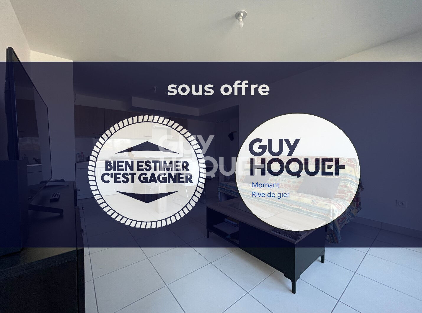 Appartement Mornant 2 pièce(s) 43.57 m2 avec garage