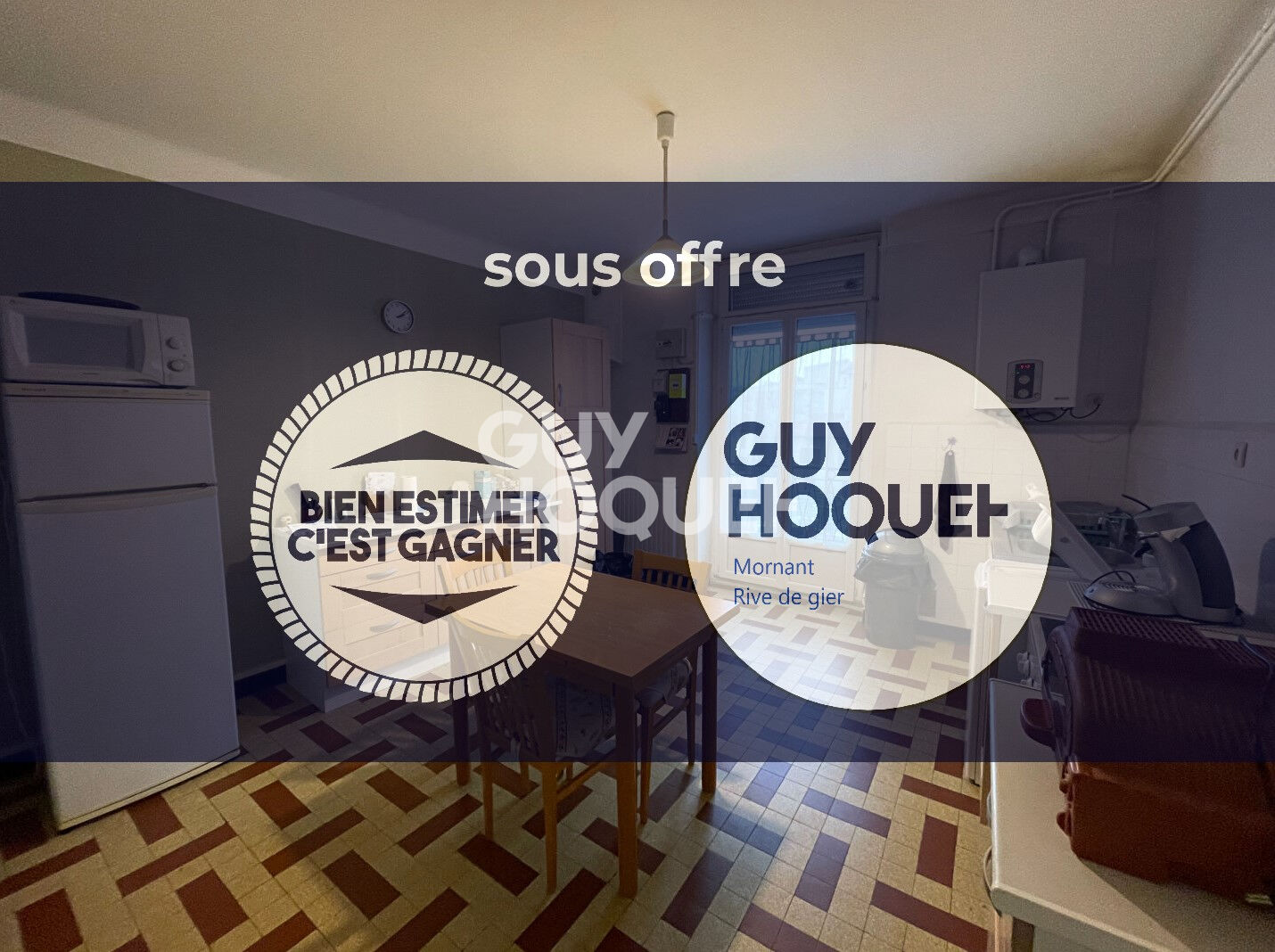 Appartement T2 avec balcon, cave et grenier