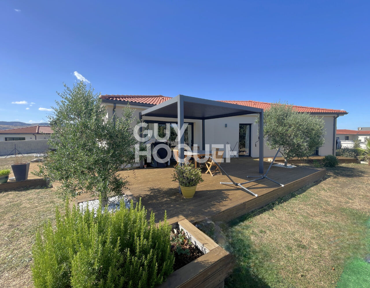 Maison de plain pied avec vue dégagée !