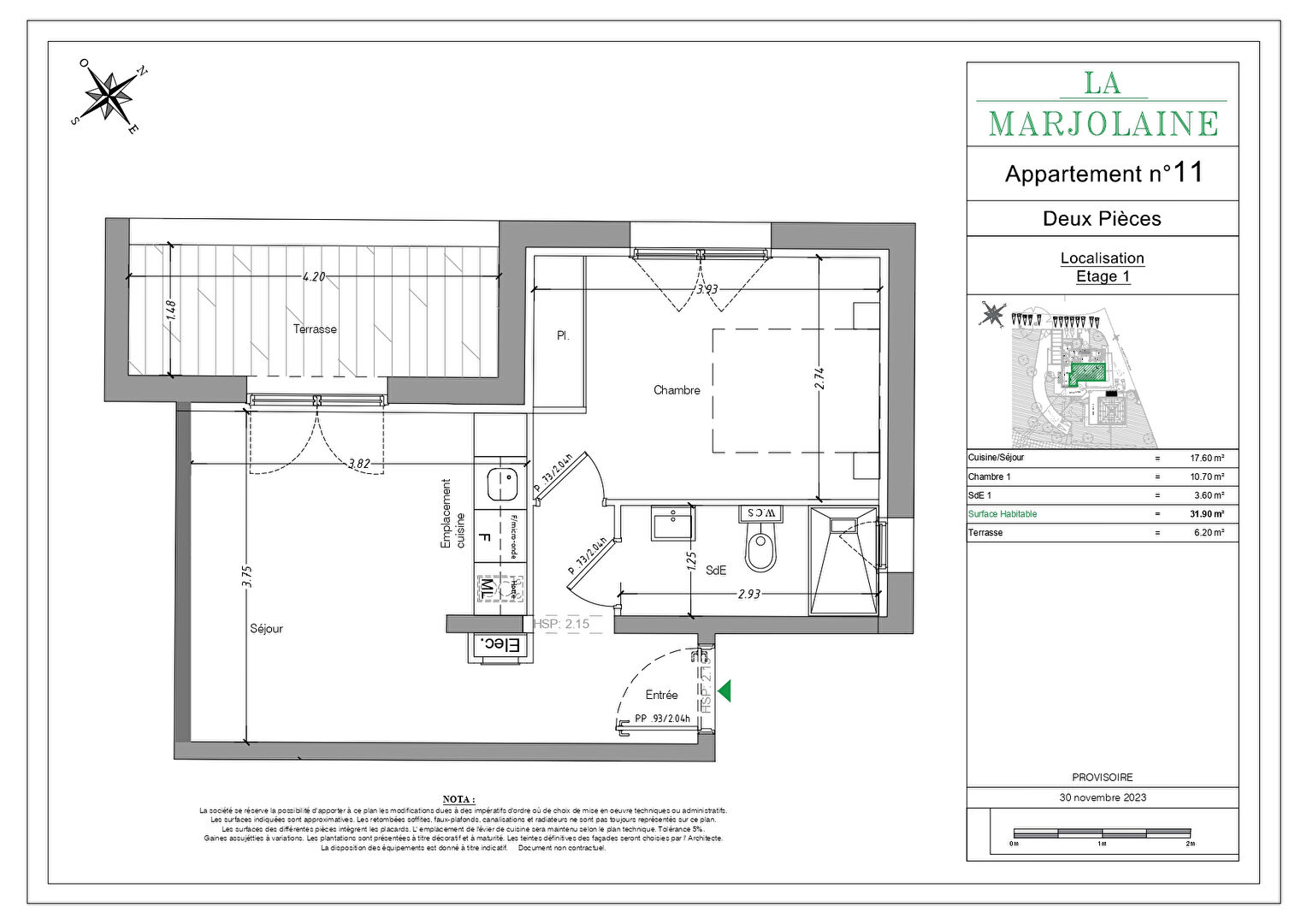 Programme Rénové à Mouans-Sartoux à partir de 210 000!