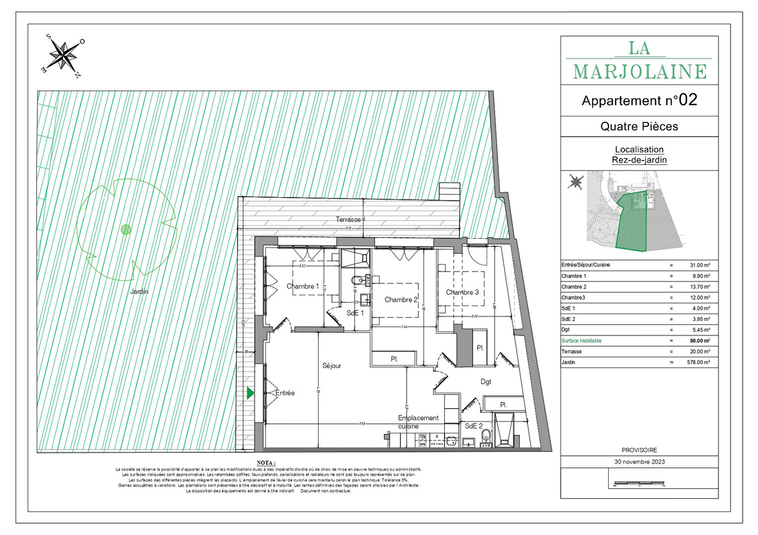 À vendre : Programme Rénové, 4 pièces à Mouans Sartoux