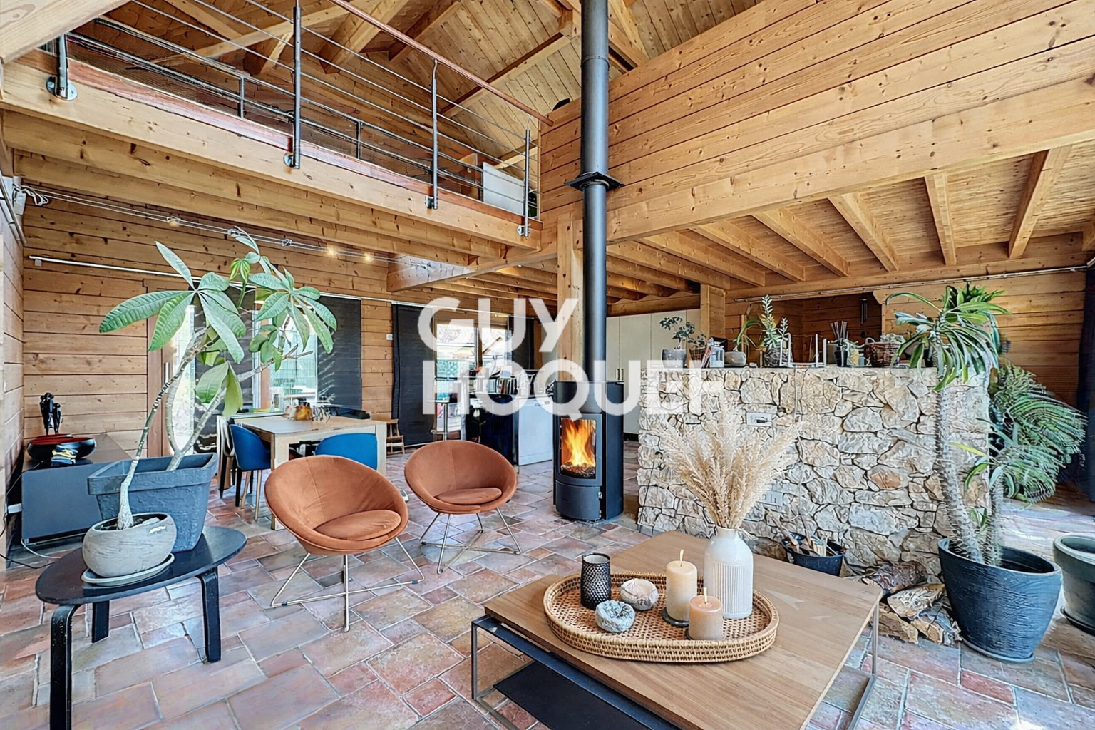 Chalet à vendre à Andon avec vue montagne exceptionnelle