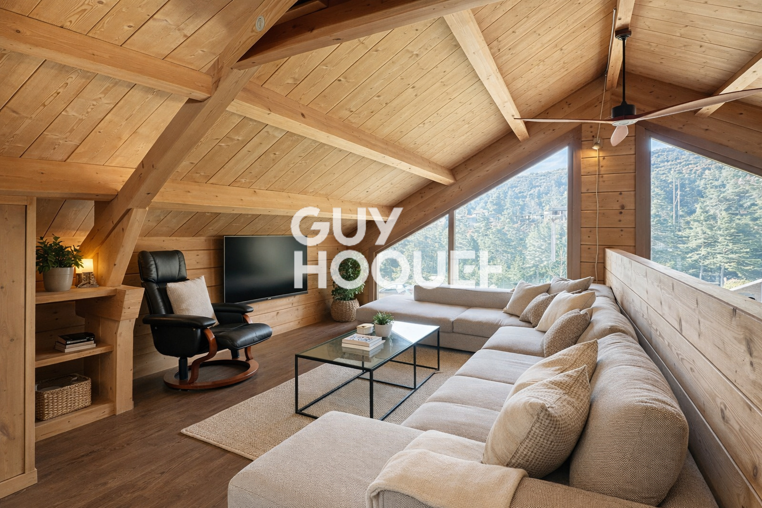 Chalet à vendre à Andon avec vue montagne exceptionnelle