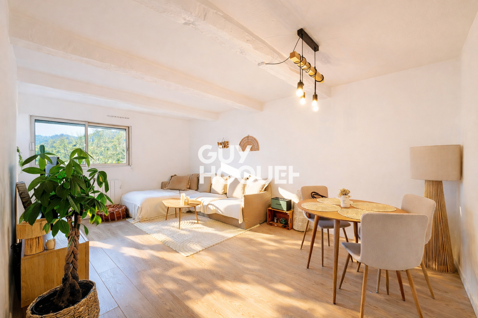 Appartement 3 pièces lumineux à vendre à Pégomas - Vue dégagée, calme et confort