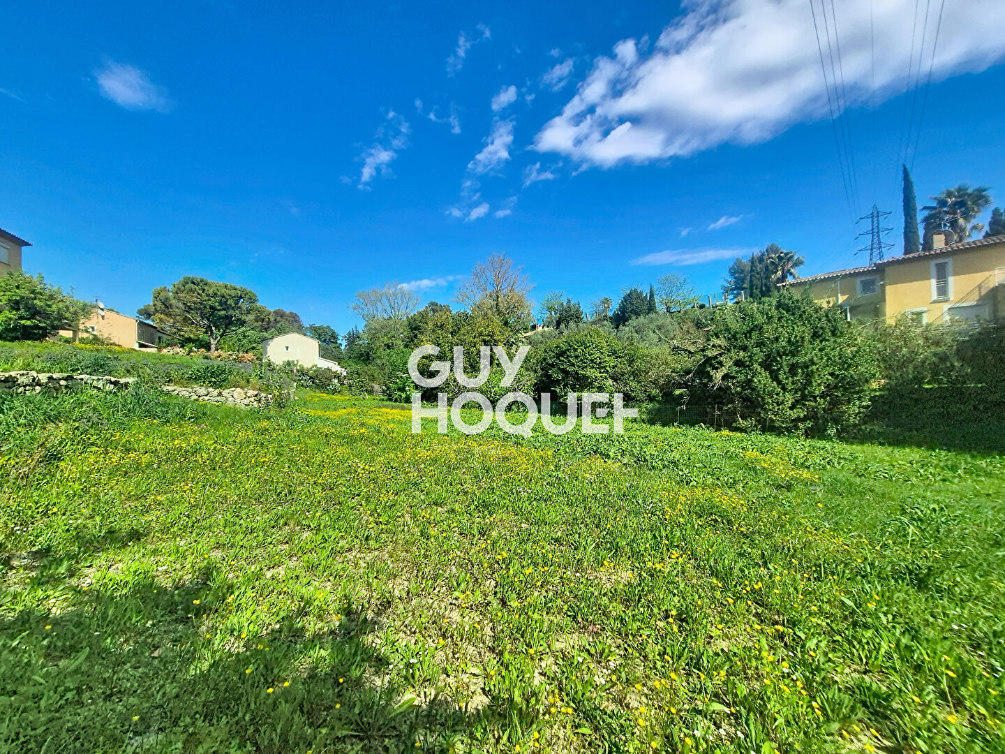 Terrain à vendre de 1874 m² exposé sud à Mougins - Exclusivité Guy Hoquet MOUANS-SARTOUX
